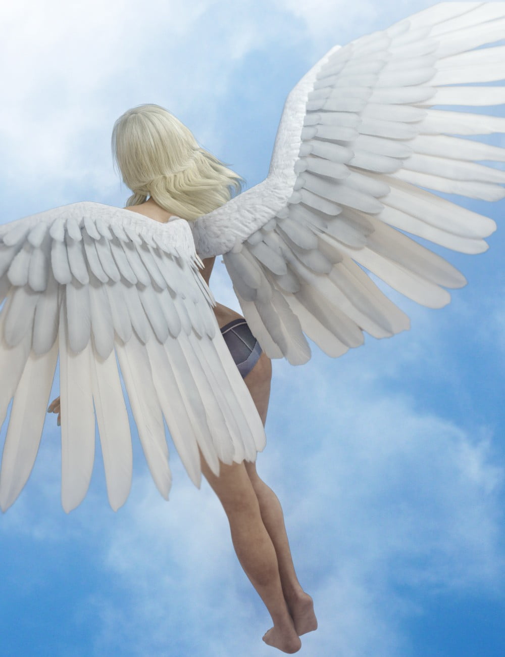 Seraphim Wings for Genesis 8 Female