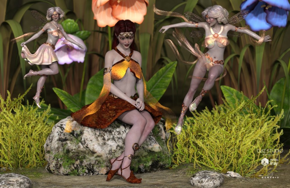 Celinette Clothes for Genesis 3 Female(s)