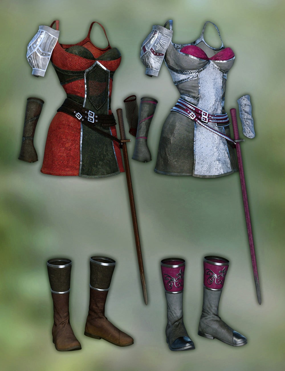 Princess Aaliyah Outfit Textures