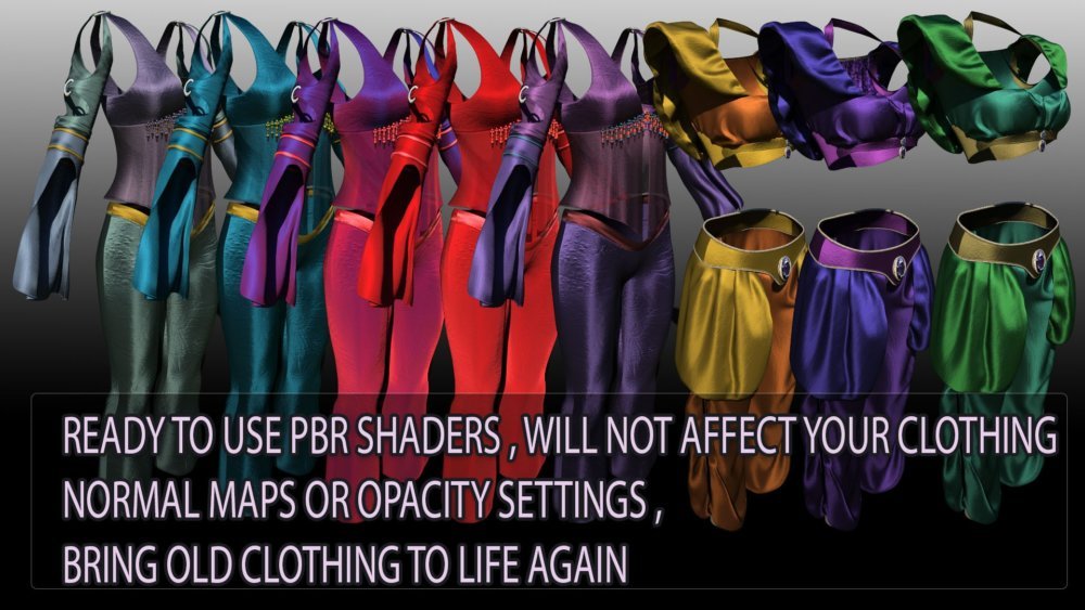 MEC4D PBS Shaders vol.4 for Iray MR