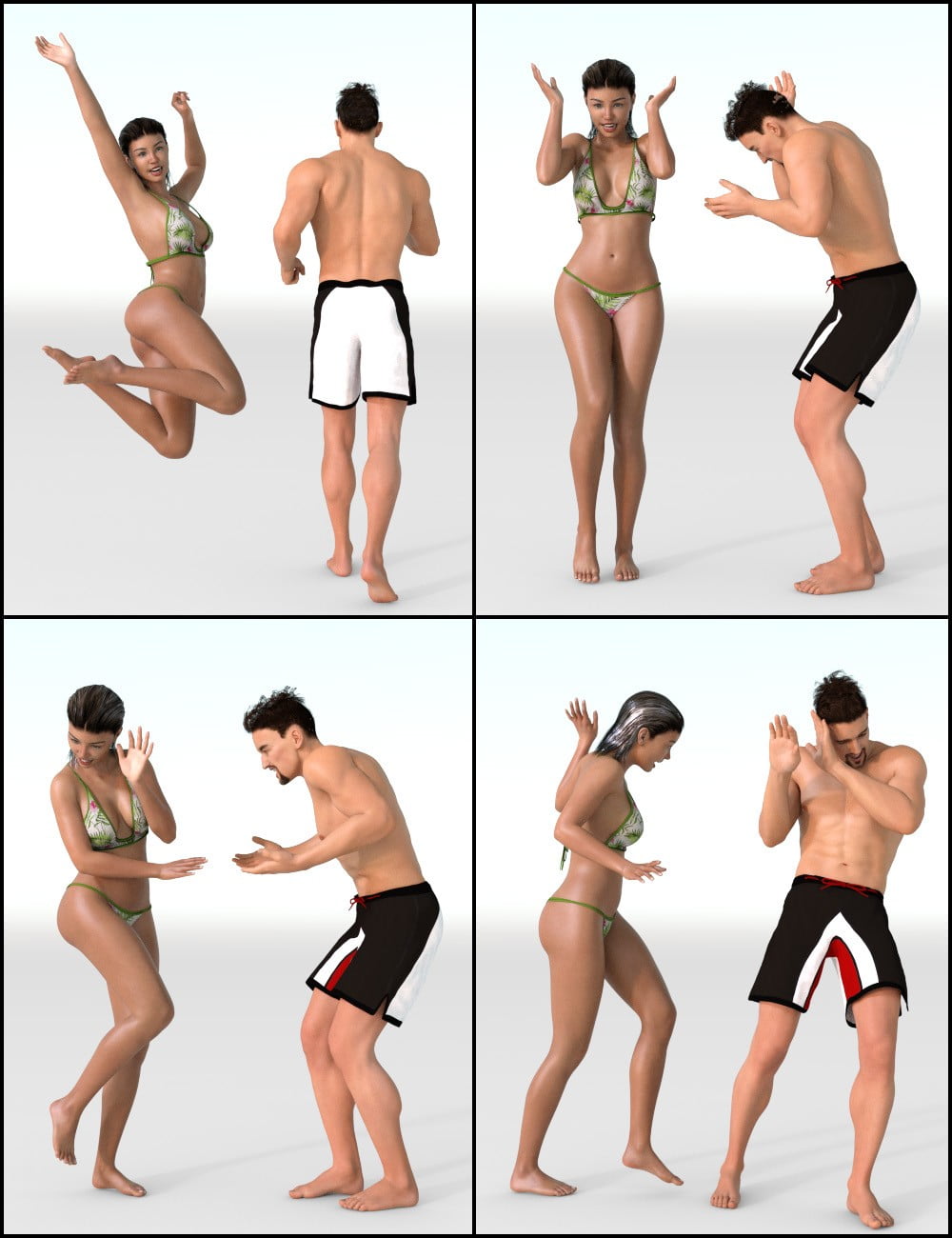 IGD Immersion Poses for Genesis 3 Male and Female