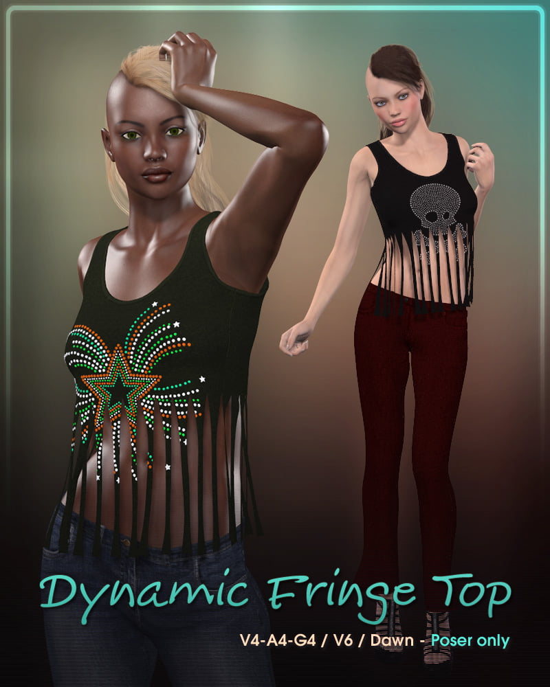 Dynamic Fringe Top