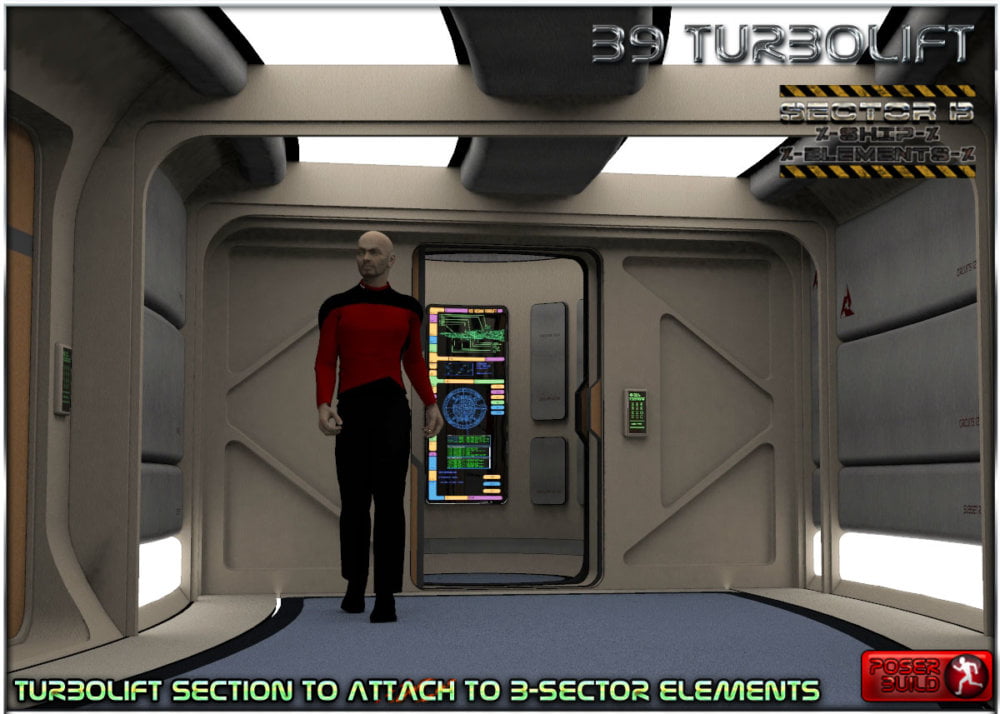 Ship Elements B9: Turbolift