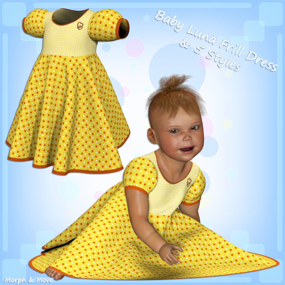 Baby Luna Frill Dress and 5 Styles