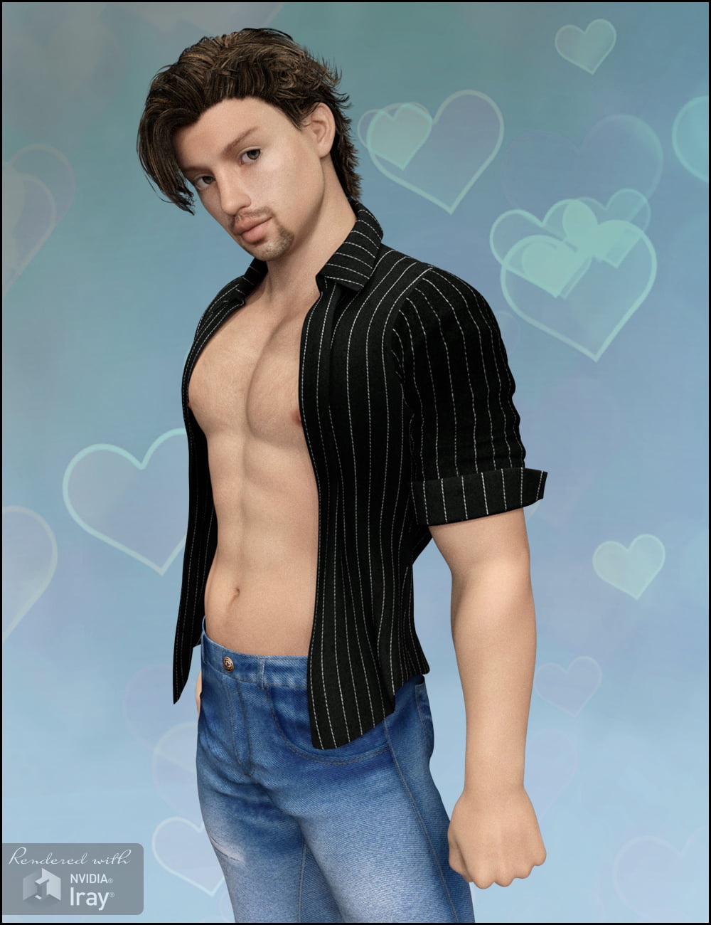 3DSSilver Dollz :: Kaide Genesis 3 Male
