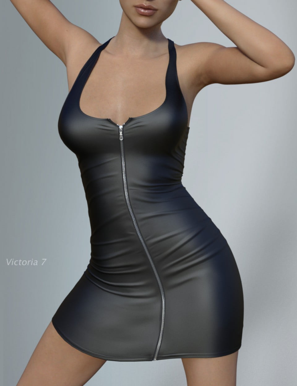 Hongyu's Leather Dress for Victoria 7