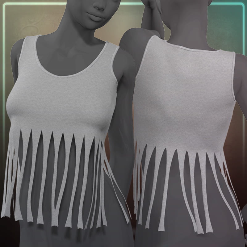 Dynamic Fringe Top