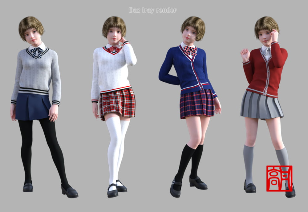 GaoDan School Uniforms 20.