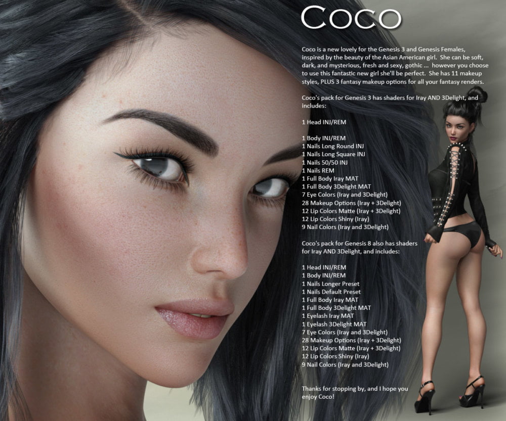 Coco for the G3 and G8 Females