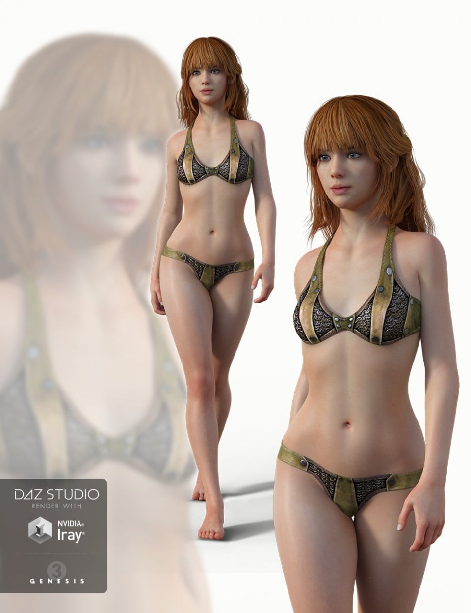 AQ Jenn for Genesis 3 & 8 Female