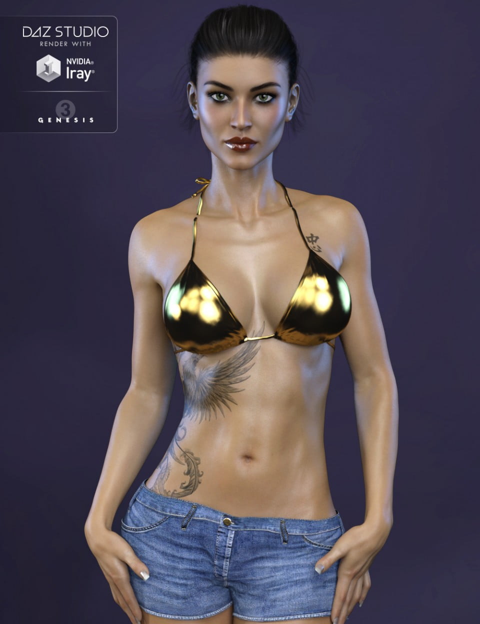 FW Francesca HD for Genesis 3 Female