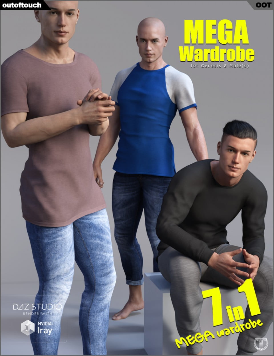 Genesis 8 Male MEGA Wardrobe