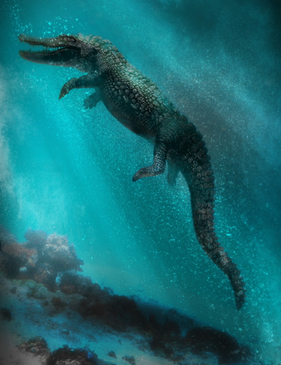 Iray Alligator by AM