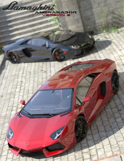 00-main-llamaghini-amenazador-version-2-daz3d-1