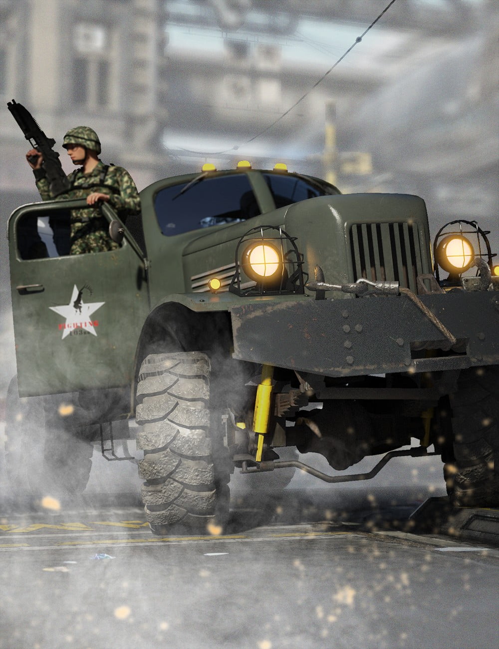 Nil-731 Military Utility Truck