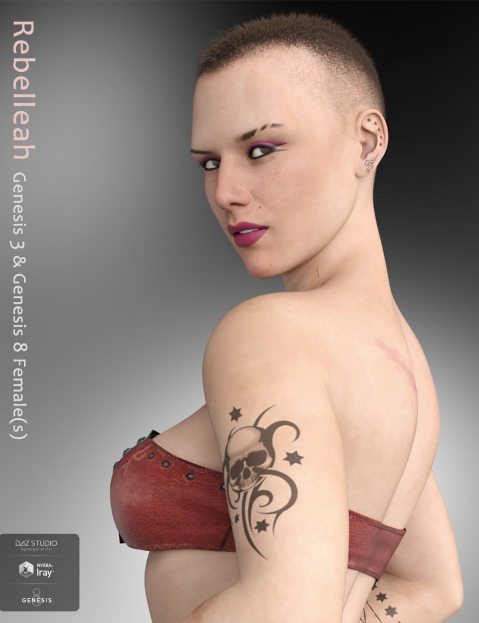 Rebelleah for Genesis 3 and 8 Female