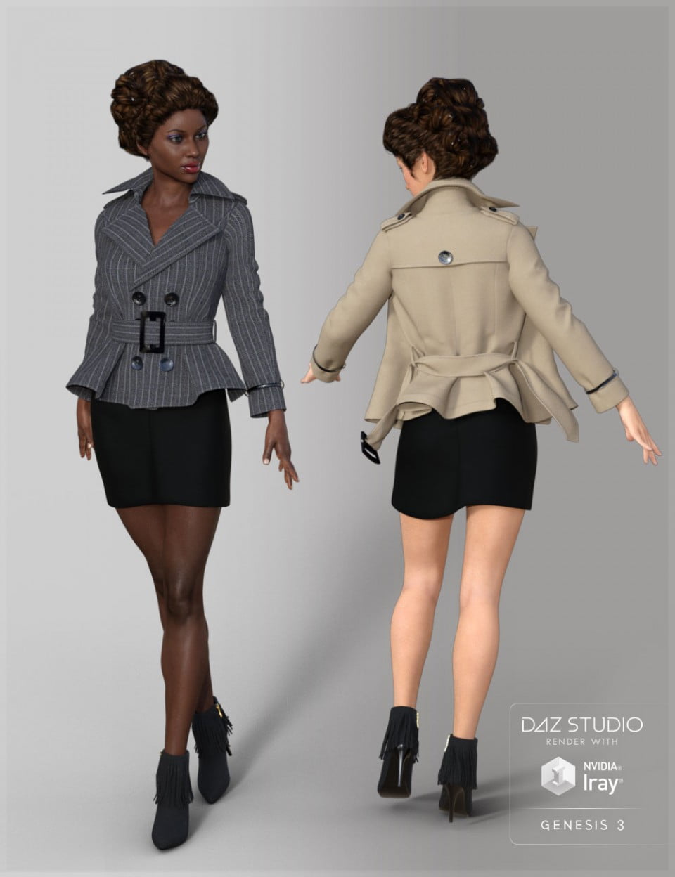 Short Windbreaker for Genesis 3 Female(s)