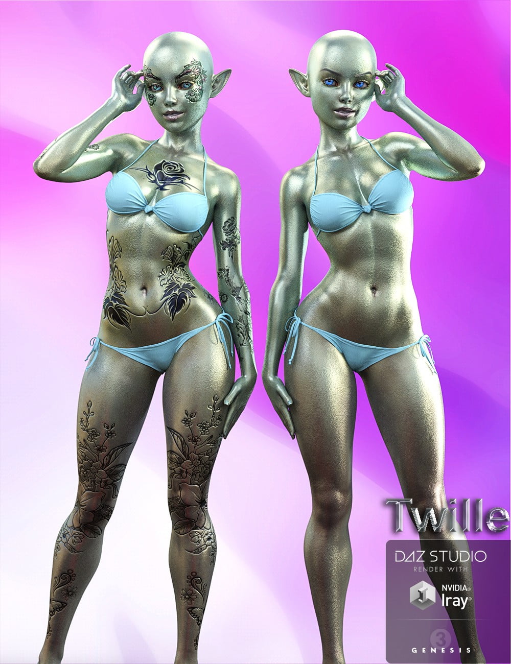 Twille for Genesis 3 Female
