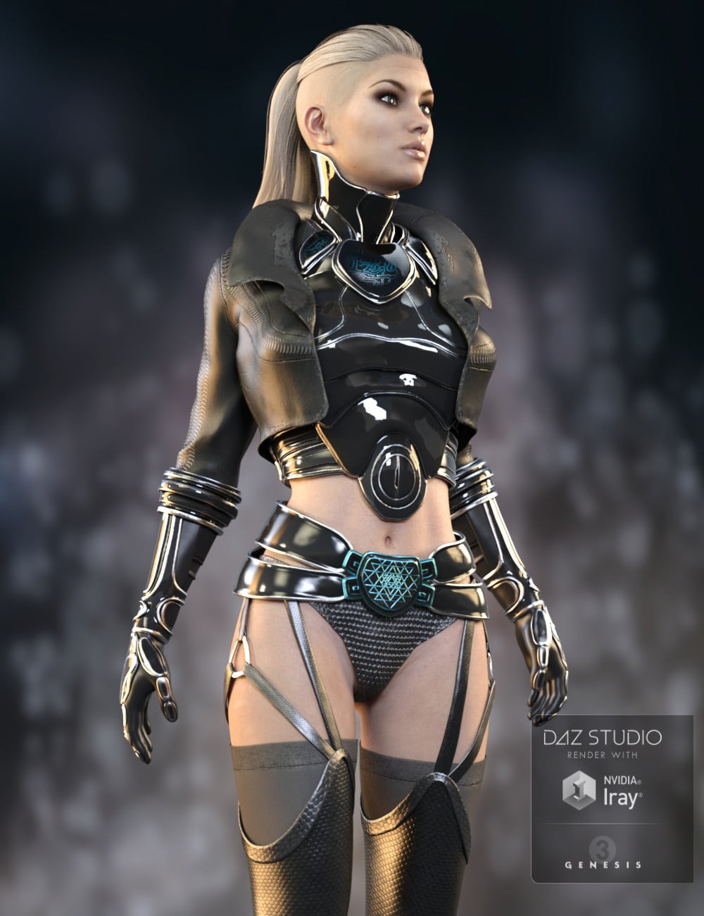 Emeka Outfit for Genesis 3 Female(s)