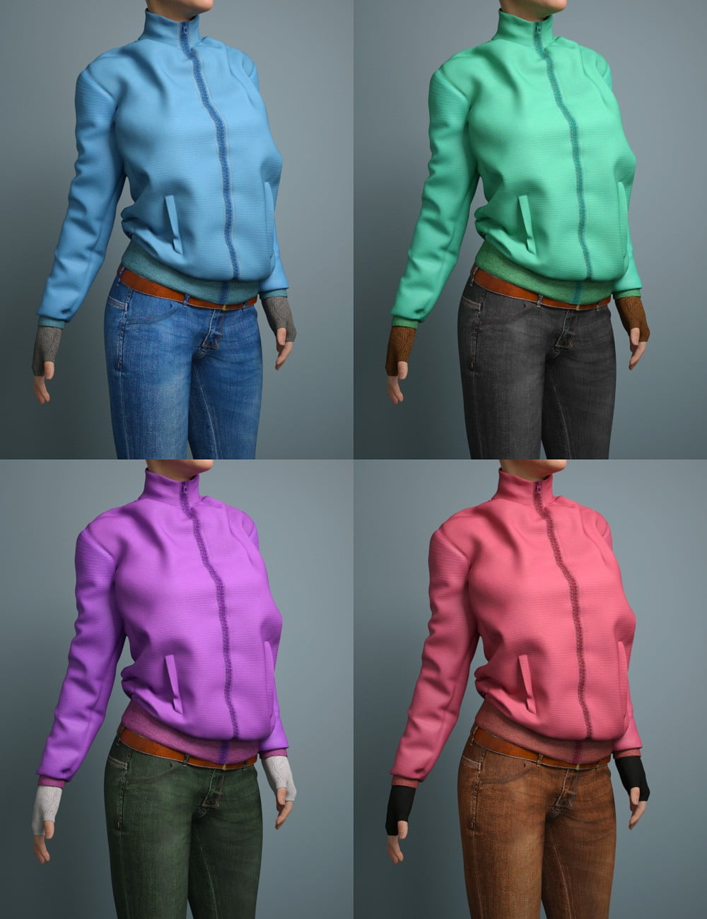 Cold Weather Outfit for Genesis 8 Female(s)