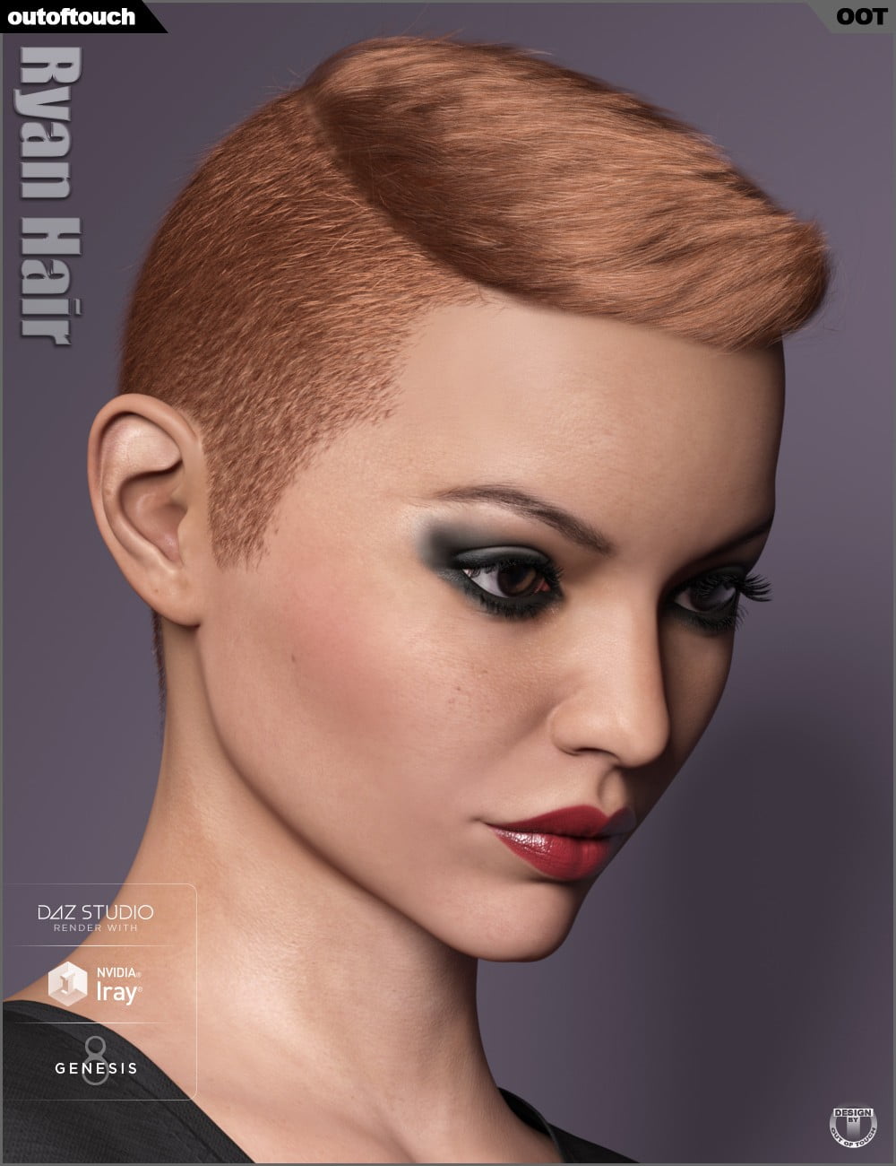 Ryan Hair for Genesis 3 and 8