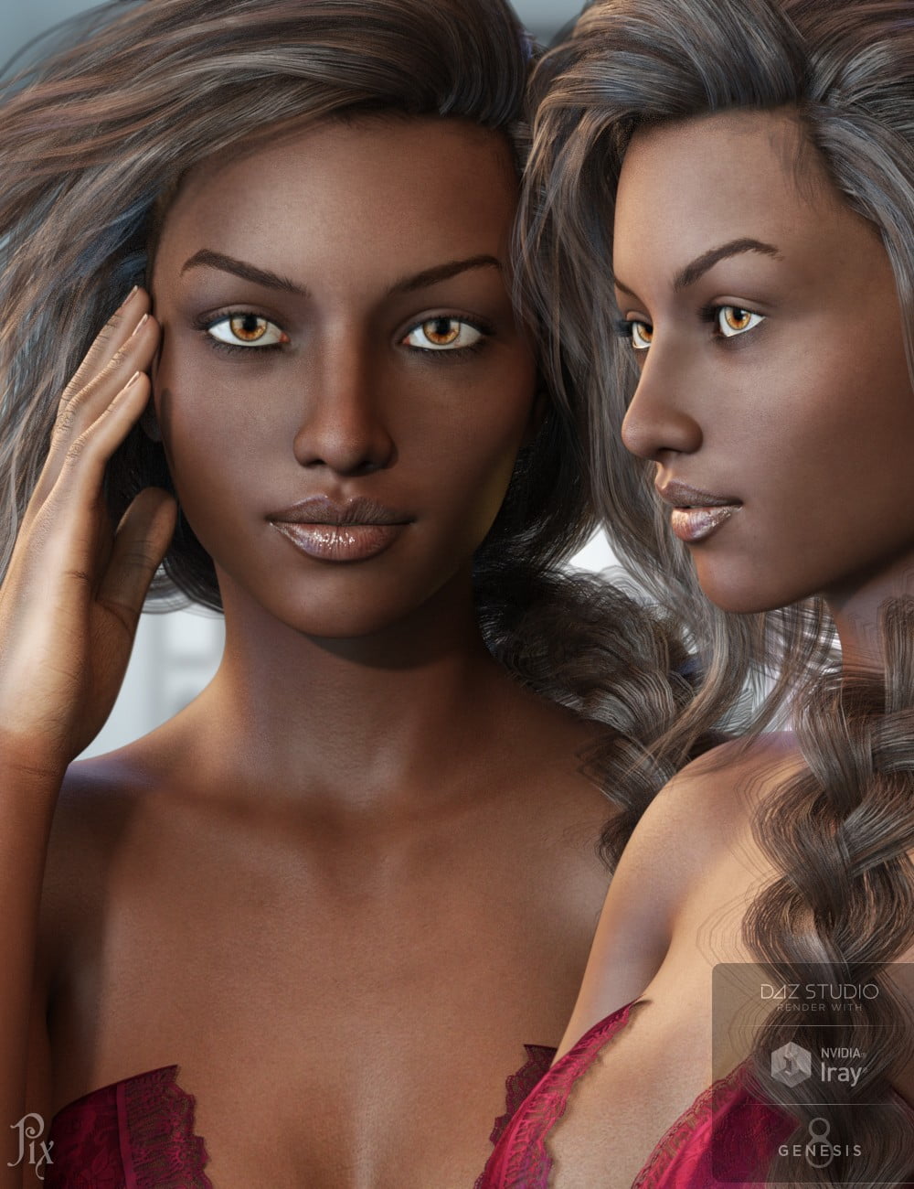 Pix Onyx for Genesis 8 Female