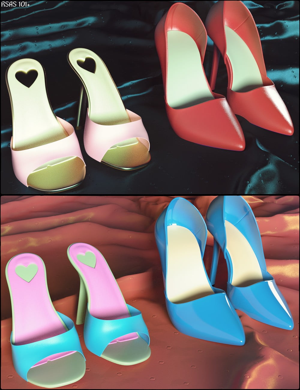 All Sweet Fashion Poses for Genesis 8 Female