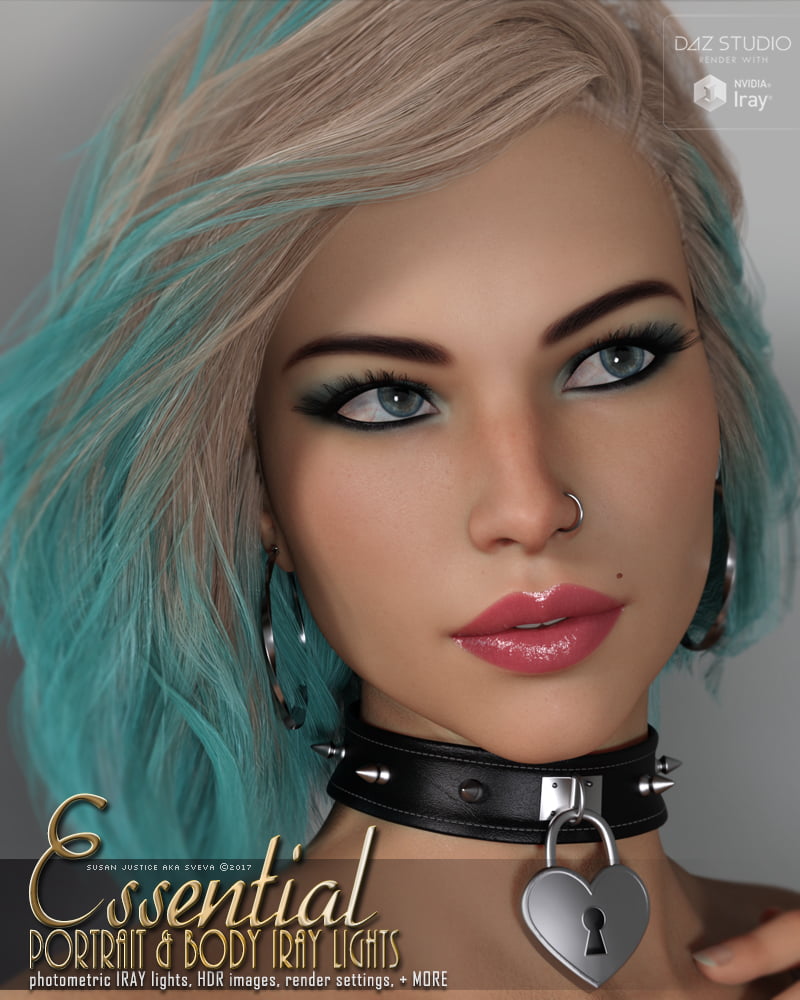 SV's Essential Portrait and Body Iray Lights