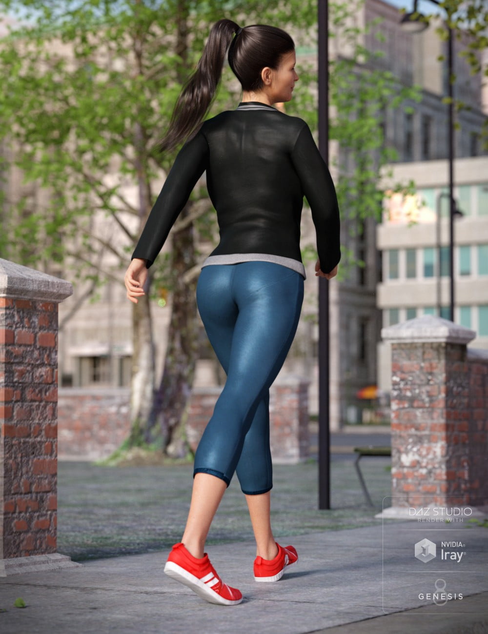 Active Wear for Genesis 8 Female(s)
