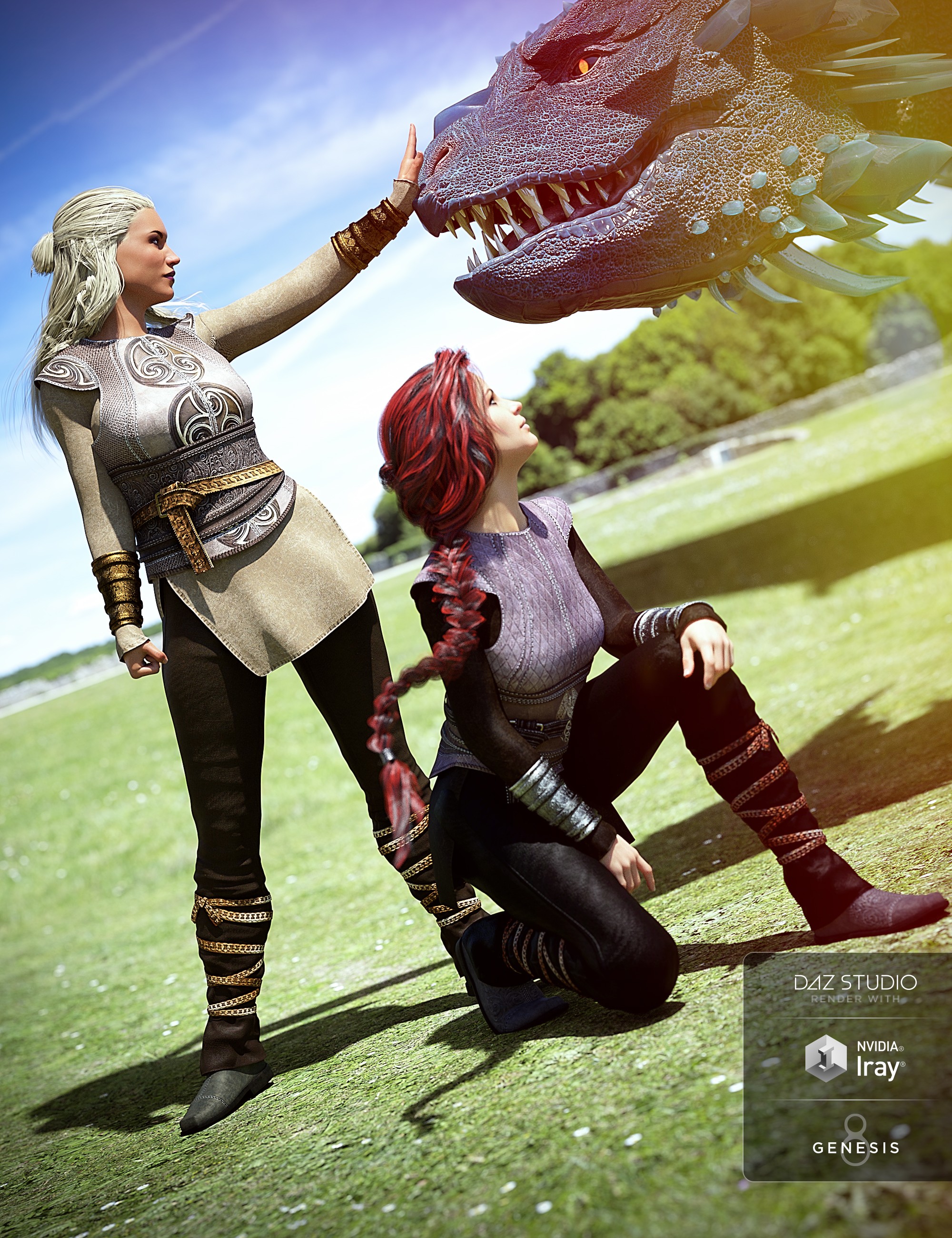 Dragon Tamer Outfit Textures