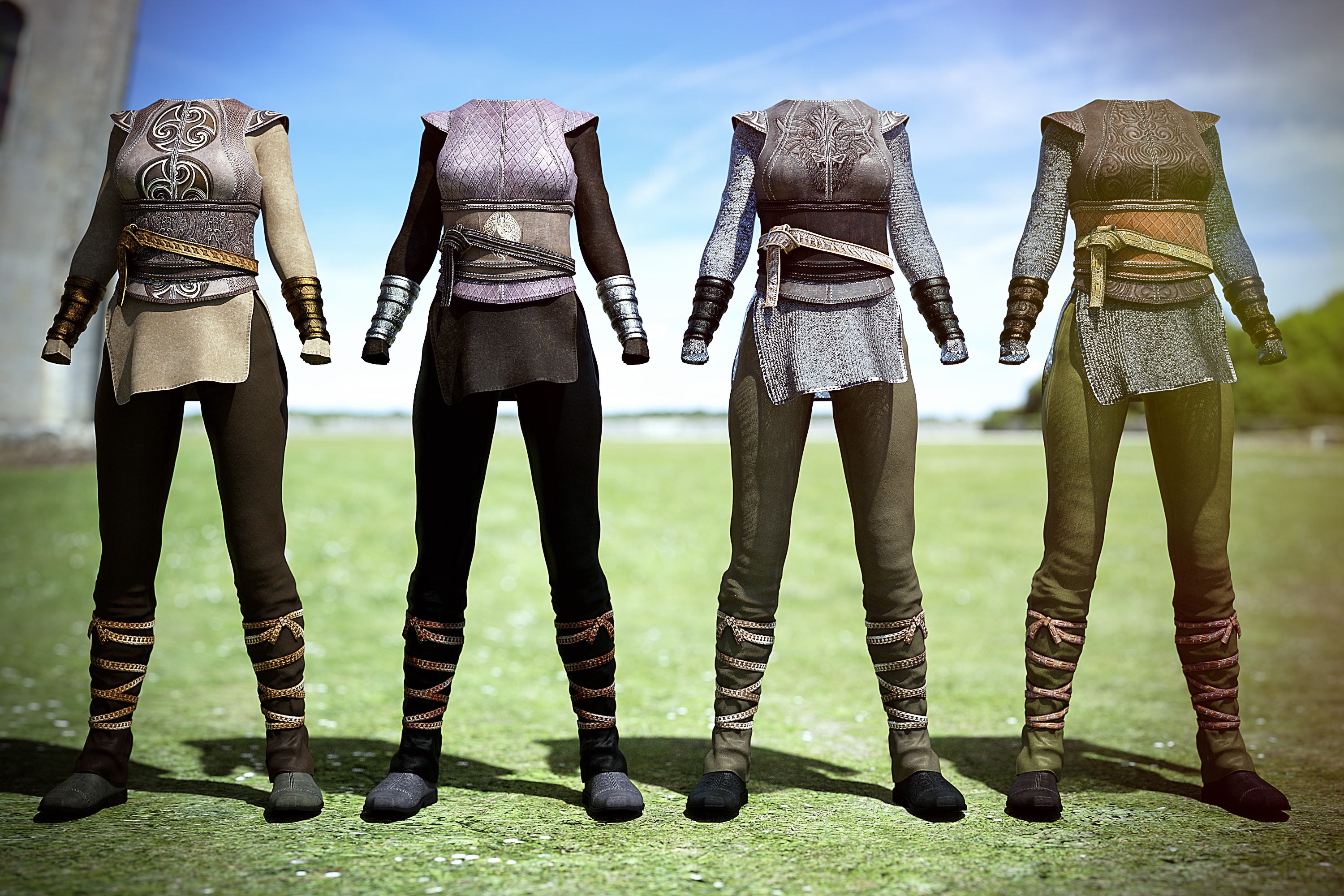 Dragon Tamer Outfit Textures