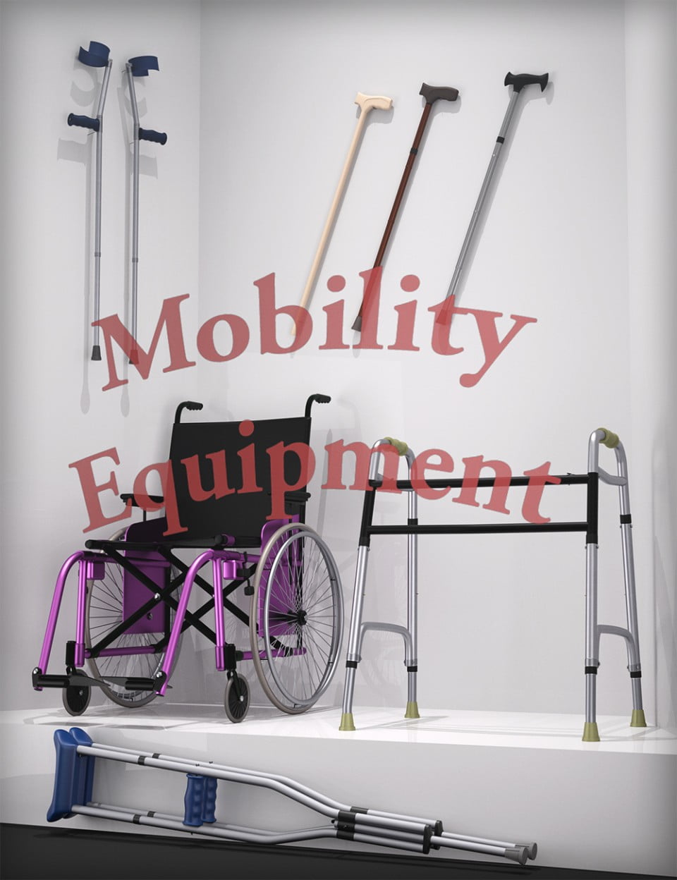 Mobility Equipment for Genesis 2, 3 and 8 Males(s) and Female(s)