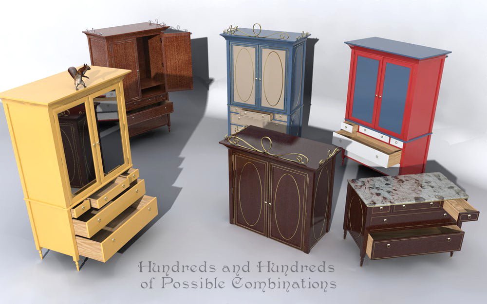 Furniture Set Two, Armoire