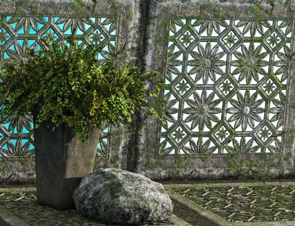 Stone Mandalas Texture Shaders