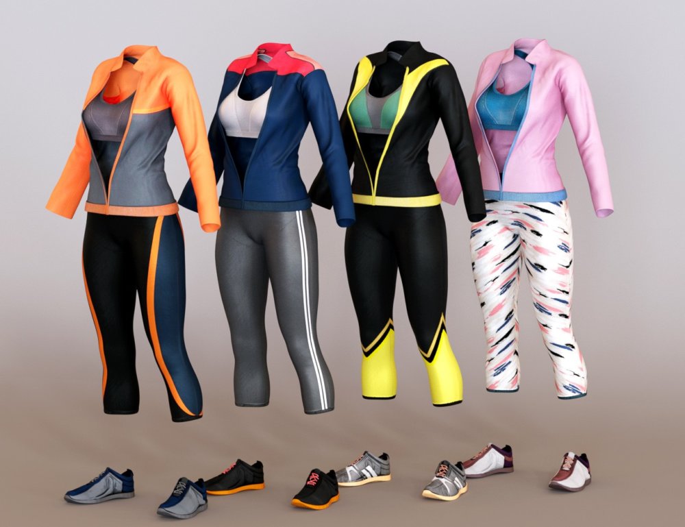 Active Wear Textures