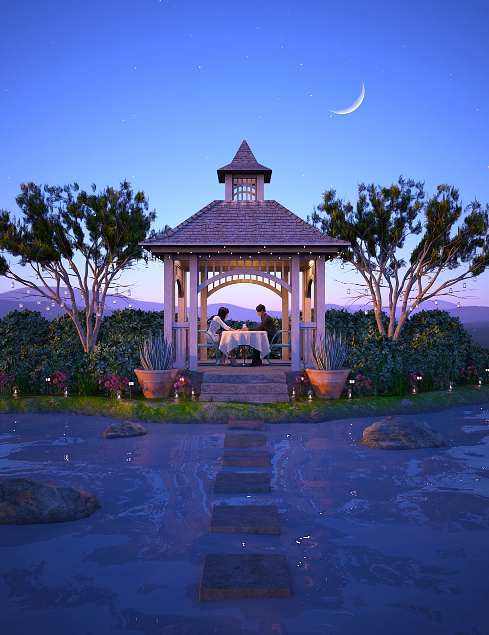 Gazebo, Garden and Patio Set