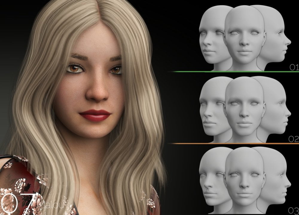 Spicy Fusion for 200 Plus for Genesis 8 Female