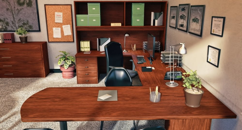 i13 Loan Agent's Office Interior