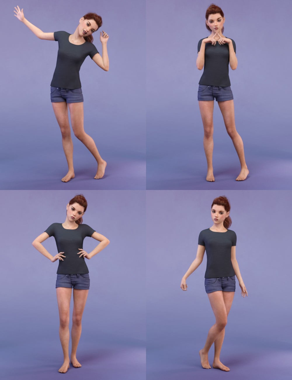 Capsces Poses and Expressions for Teen Josie 8