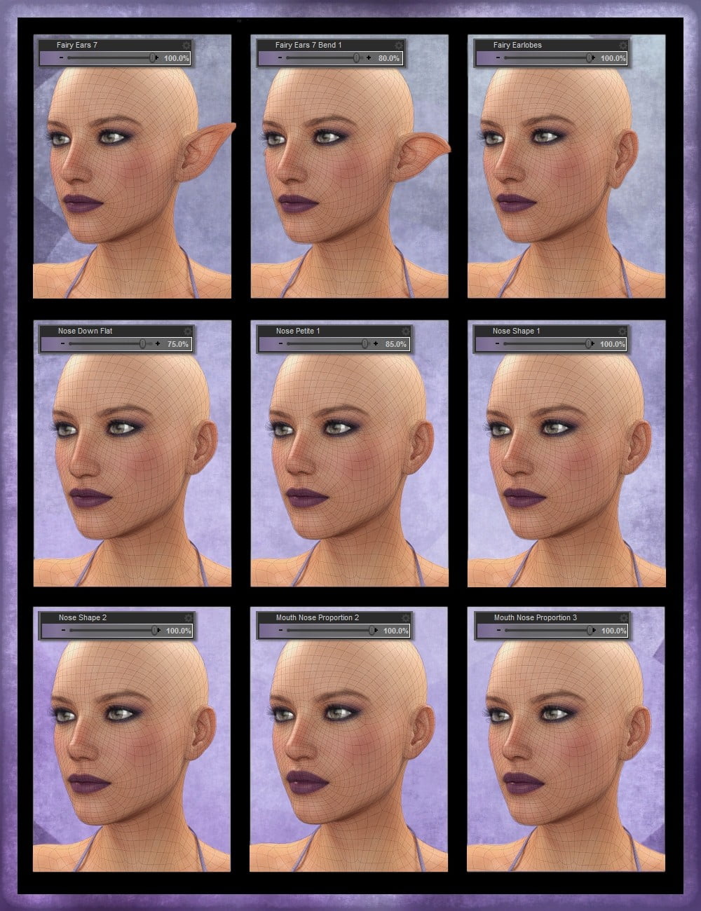 Genesis 8 Female Head Morph Resource Kit 2