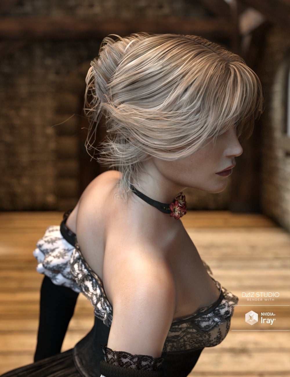 Dolly Changeable Hair for Genesis 8 Female(s)