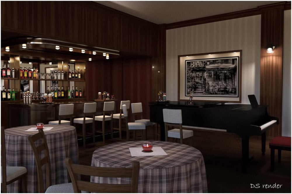 Drinks at the Piano Bar - Poser & DS