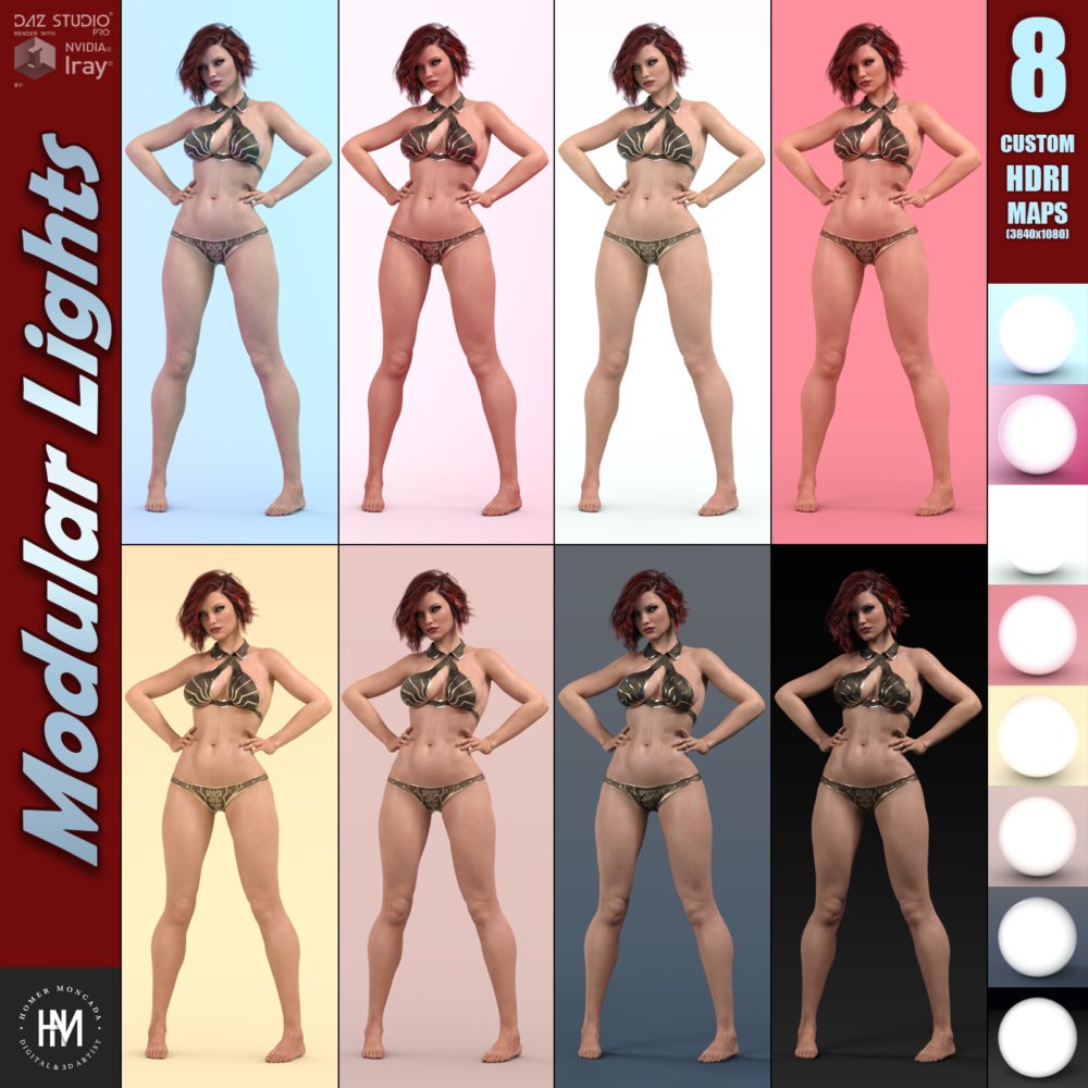 Modular Lights & Render Studio