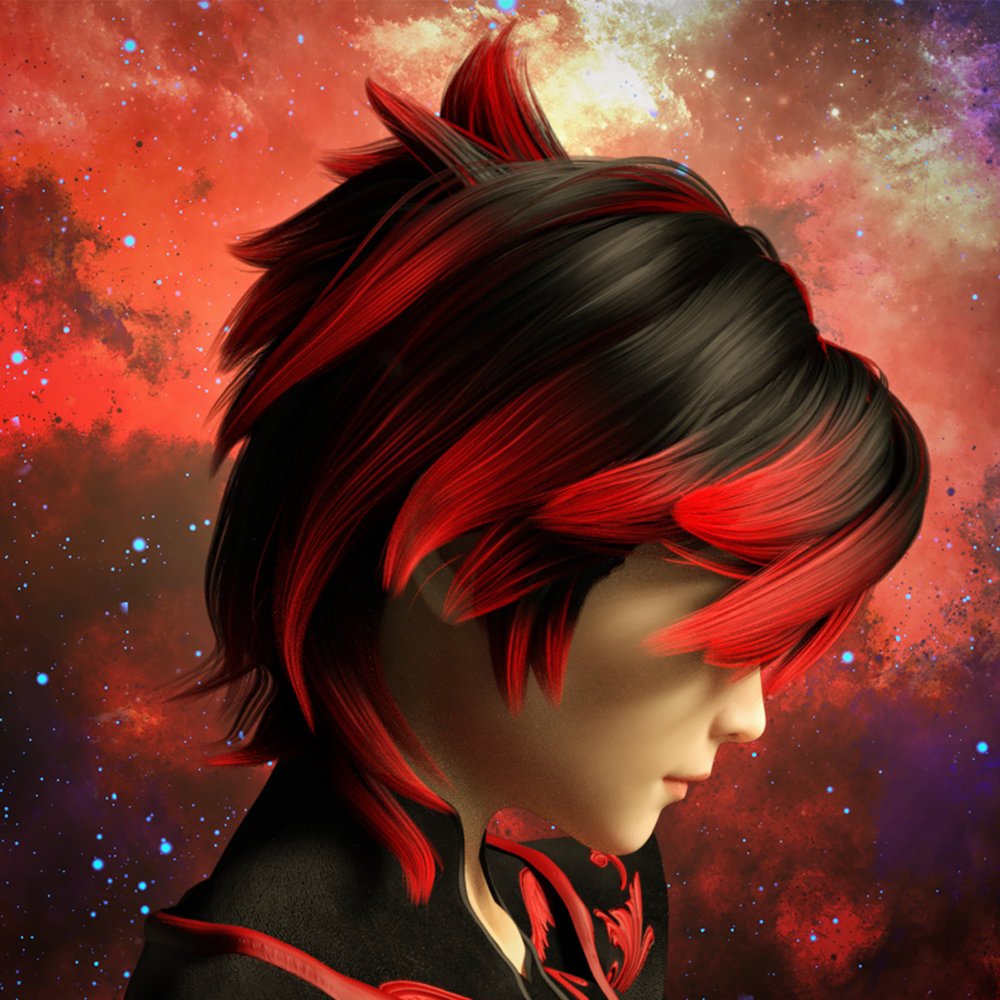 Hikari Anime Hair for G3F