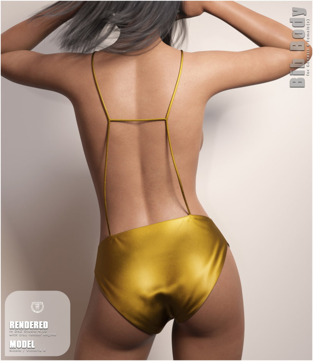 Bib Body for Genesis 8 Females