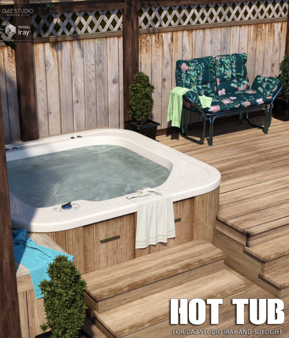 Hot Tub Daz Studio