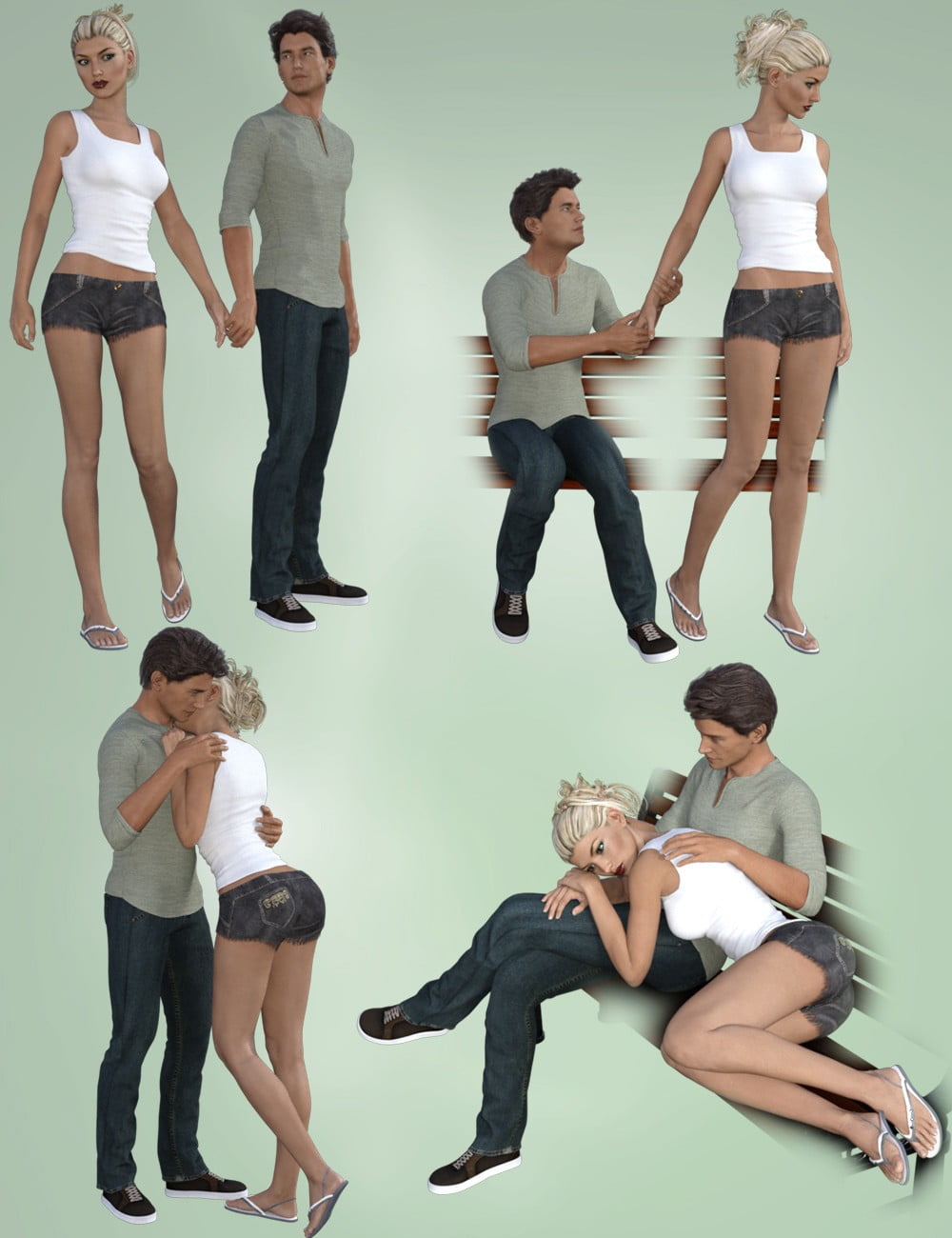 Love Story Poses for Victoria 7 and Michael 7