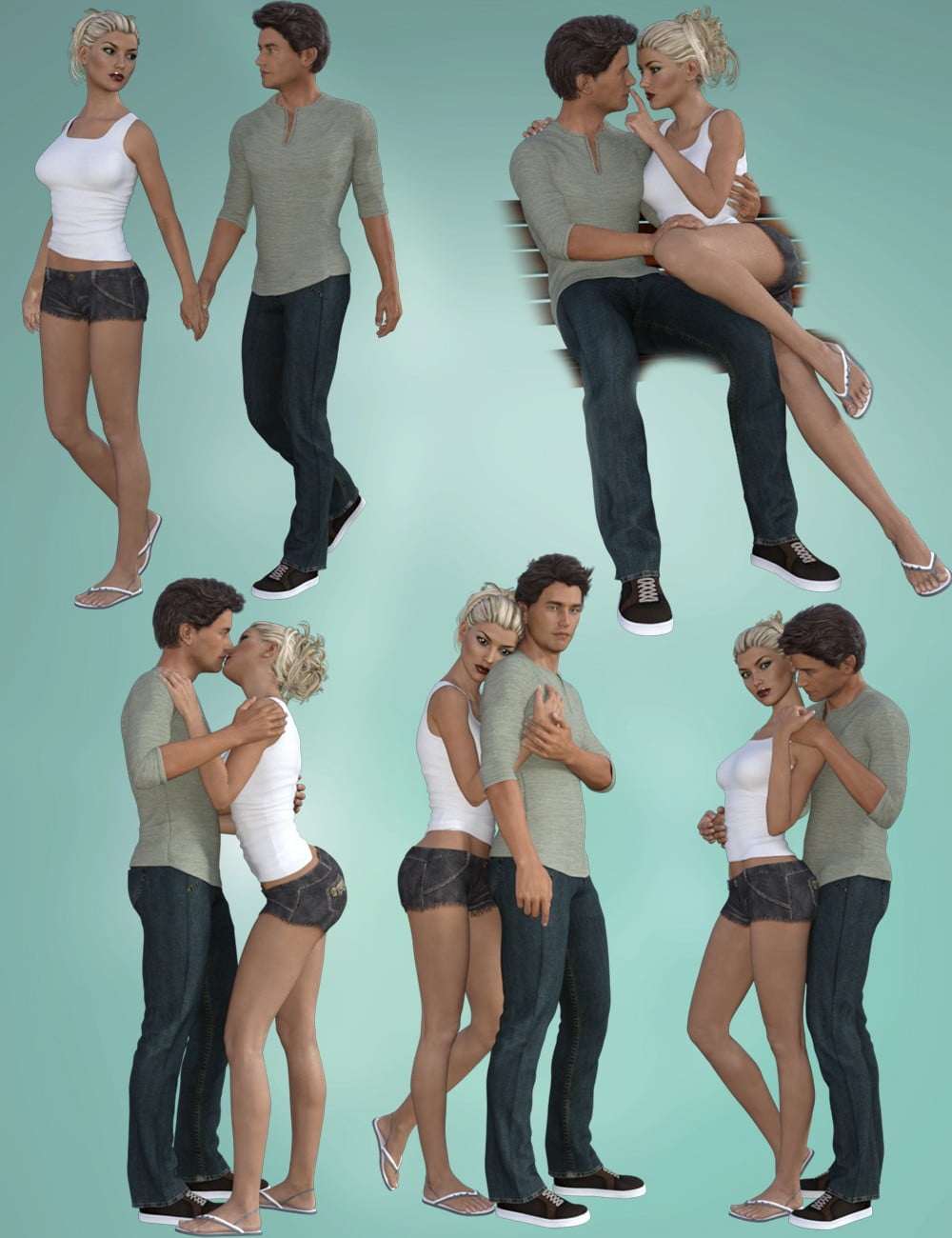 Love Story Poses for Victoria 7 and Michael 7