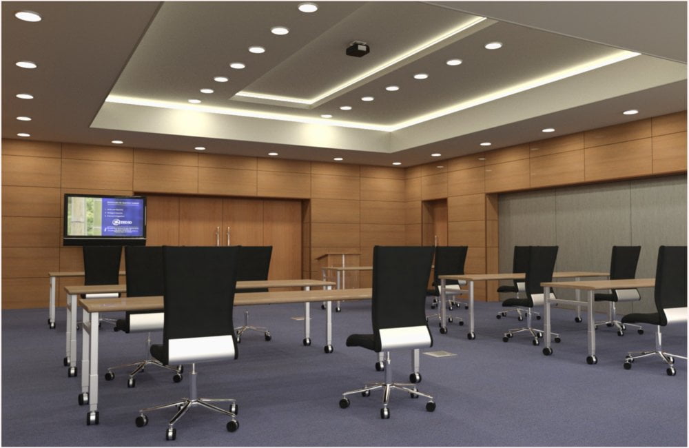 Z Conference Room Environment & Poses