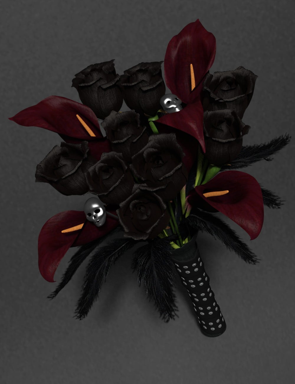 Gothic Flowers: Mix and Match Floral Bouquet
